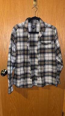 Patagonia Men's Lightweight Fjord Flannel Shirt Size M